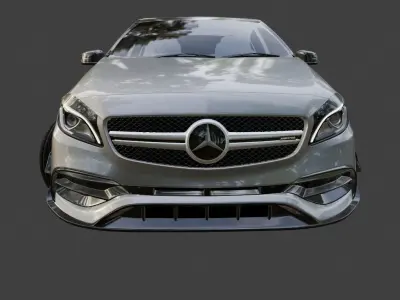 Benz A45 AMG 3D model