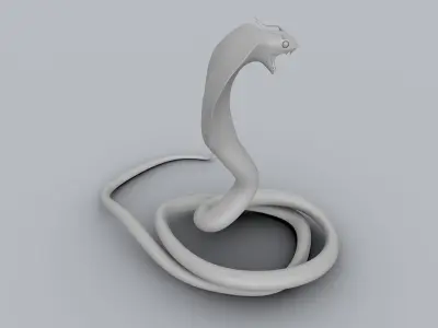 Cobra Snake 3D model buy