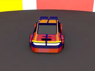 Sci Fi Car  3D model