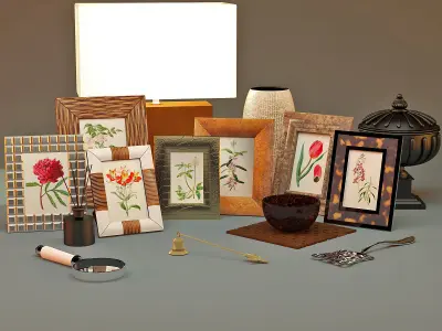 Decoration by ZARA HOME 2 3D model