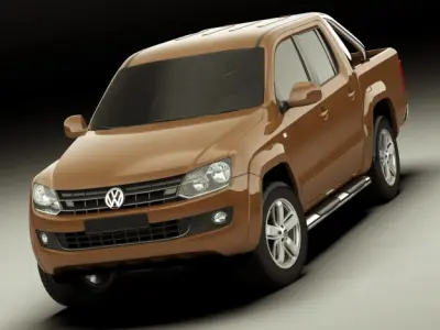 VW Amarok 3D model