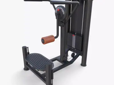 Multi hip machine 3D model