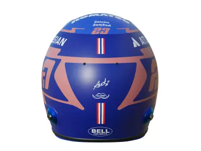 F1 Alex Albon Helmet 2025 3D model