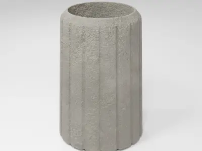 Dump  Street Bin  Free 3D model