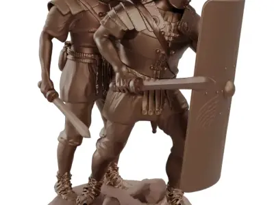 Roman Legioners 3D print model