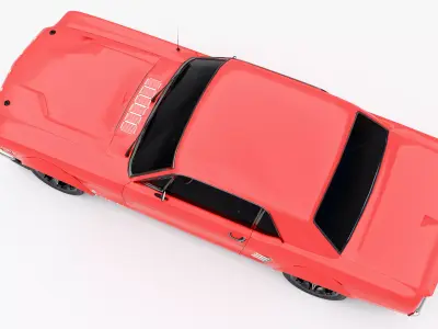 Ford Mustang 1965 3D model