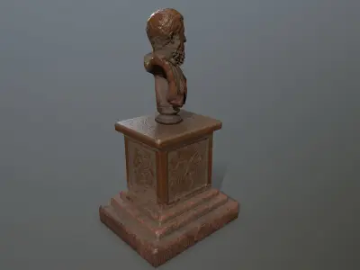 Marcus Aurelius Low-poly 3D model