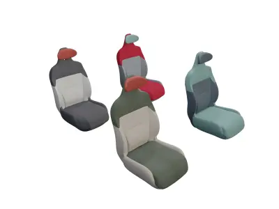 Car Seat 3D model