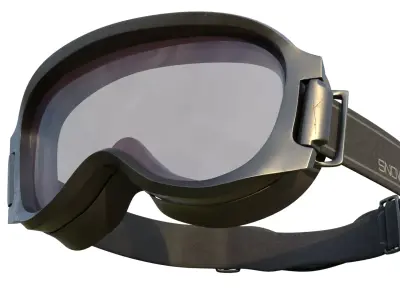 snow mask with 4k pbr texture 3D model