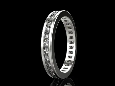 Channel set ring model 656 3D print model