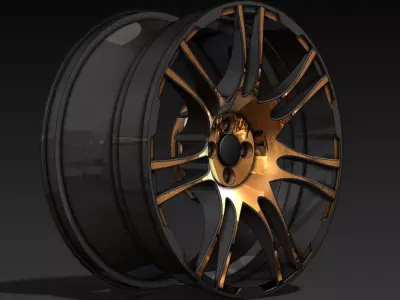 sport rims  3D print model