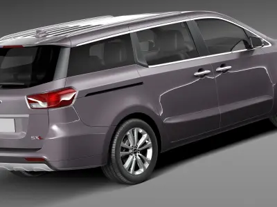 Kia Sedona 2015 3D model