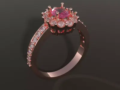 RING 08 3D print model