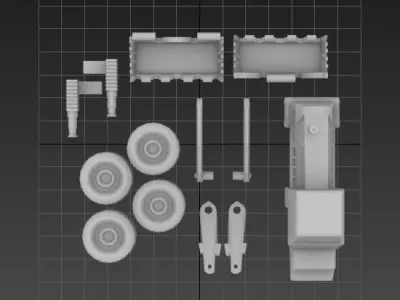Twisted Metal 2 Mr Slam 3D print model