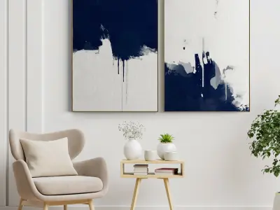 Photo Frame 205 Low-poly 3D model