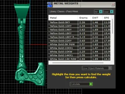 AXE DIAMOND PENDANT 3D PRINTABLE MODEL  3D print model