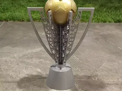 turkey superlig champion cup 3D print model
