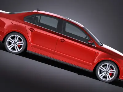 Volkswagen Jetta GLI 2017 3D model