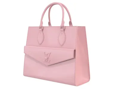 Louis Vuitton Lockme PM Tote Bag 3D model