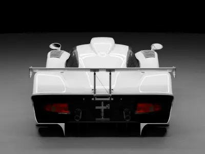 Porsche 911 GT1 3D model
