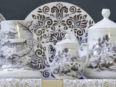 Large classic set 3D model