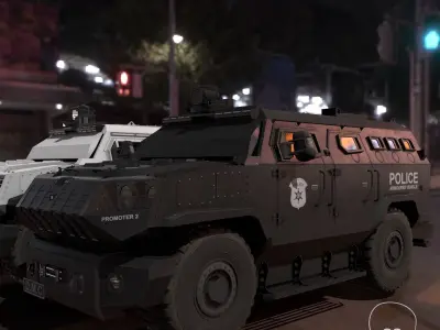 DAPC Promoter 2 Low-poly 3D model