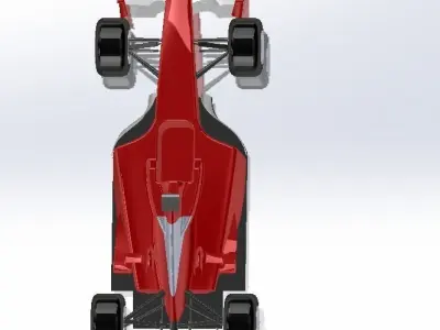 F1 Racing Car 3D model by huzaifaadil07