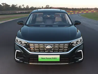 2025 Volkswagen Passat 430 PHEV with interior 3D model