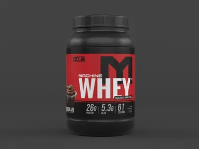 Protein Powder 3D model