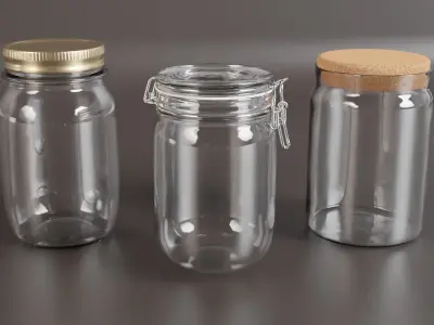 Kitchenware items 3D model