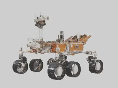 Mars Rover Model 1 Low-poly 3D model