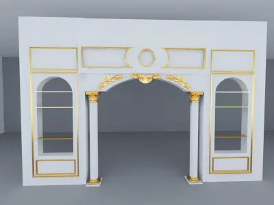 classic arch 3D model buy