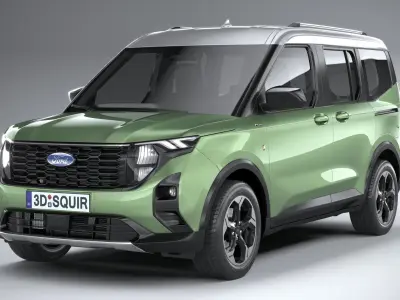 Tourneo Courier 2024 3D model