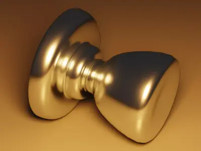 Door Knob Free low-poly 3D model