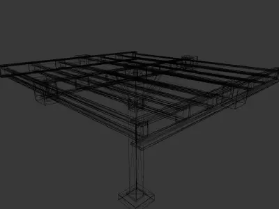Construction Prop 3D Model  Low-poly 3D model
