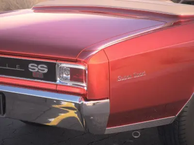 Chevrolet Chevelle SS Convertible CG 1966 3D model