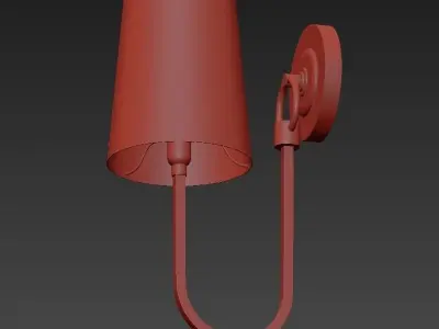 Scone lamp 3D model