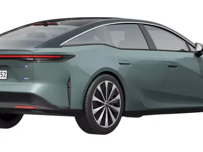 Toyota bZ7 2026 3D model