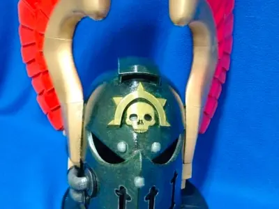 Lion el jonson primarca helmet  3D print model