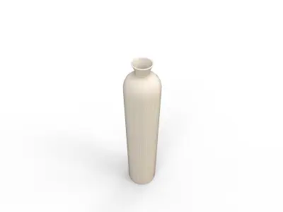 Kimia Tall Ceramic Vase 3D model