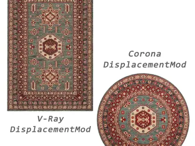 Rugs No 423 Low-poly 3D model