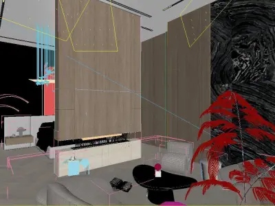 Modern Master Bedroom  3D model