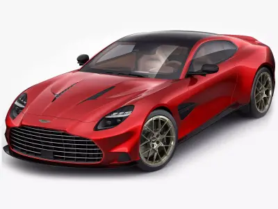 Aston Martin Vanquish 2025 3D model