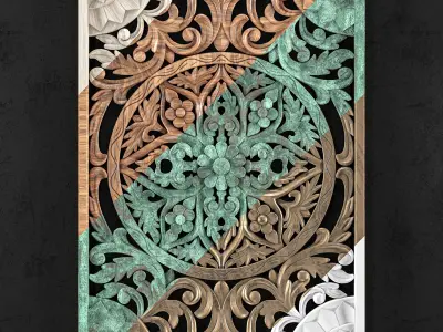 Ornament opps Vol 01 3D model