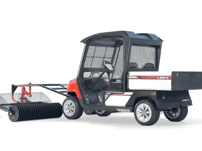 Yamaha UMAX Range Picker 3D model