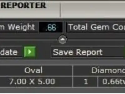 Oval Shape Bezel Ring 256 3D print model