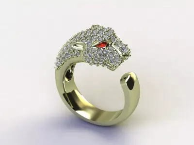 Tiger Ring Puma 3D model