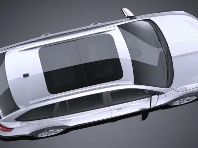 Skoda Octavia Scout 2017 3D model