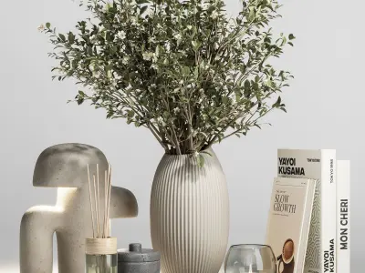 Decorative set051 3D model