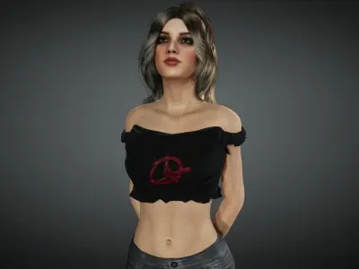 Character Viki 3D model